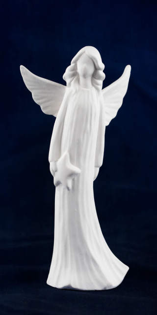 Kip Angel z zvezdo bel 18 cm