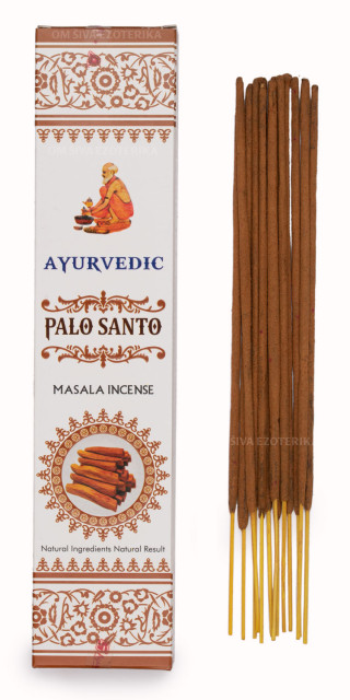 Dišeče palčke Ayurvedic Palo santo 15 g