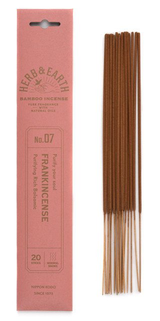 Japanese incense sticks Herb &amp; Earth - Frankincense