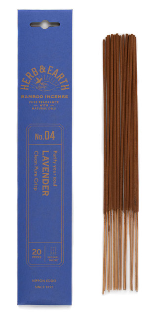 Japanese scented sticks Herb &amp; Earth - Lavender