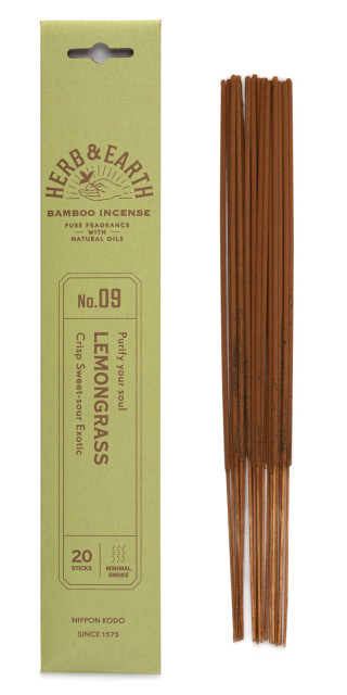 Japonske dišeče palčke Herb & Earth - Lemongrass - Limonska trava