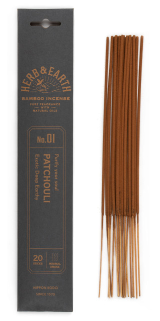 Japanese incense sticks Herb &amp; Earth - Patchouli