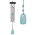 Vetrni zvon Woodstock Chakra chimes - Turquoise - Turkiz CCT