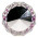 Kristalna krogla Feng šuj - večbarvna 4 cm