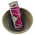 White Sage & Red Rose Petals Smudge Stick