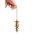Pendulum India - gold-plated 4 cm