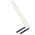 Radiestezijska L antena z lesenimi ročaji 38 cm