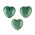 Aventurine heart 25 mm