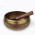 Tibetan singing bowl with Budha including wooden stick