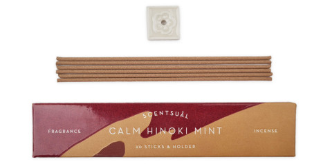 Japonske dišeče palčke Scentsual Calm Hinoki Mint - Umirjena hinoki meta
