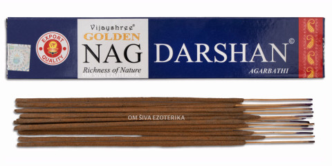 Dišeče palčke Golden Nag Darshan 15 g