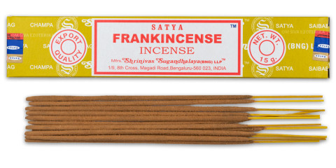 Dišeče palčke Satya Frankincense - Kadilo 15 g