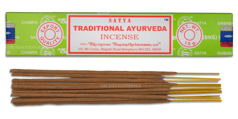 Dišeče palčke Satya Traditional Ayurveda 15 g