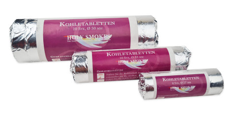 Kadilni briketi, oglje