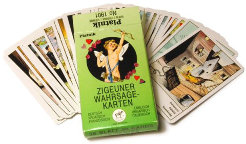 Kako vedežujemo iz ciganskih kart + karte – knjiga Tea Pelicon