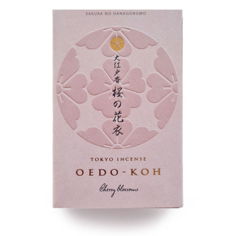 Japonske dišeče palčke Oedo - Koh Cherry Blossom - Češnjev cvet - darilna škatlica