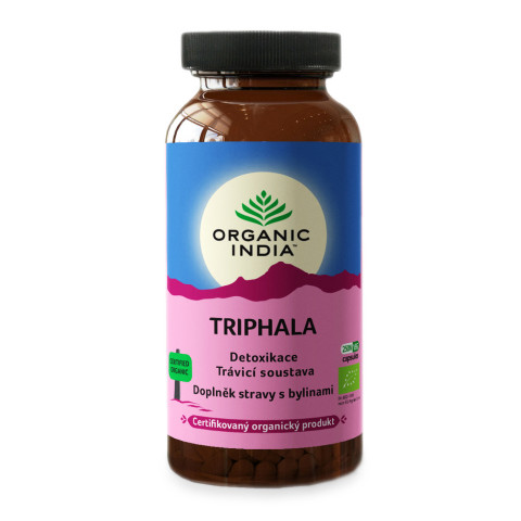 Triphala kapsule – bio prehransko dopolnilo, Organic India, 250 kapsul - Organic India