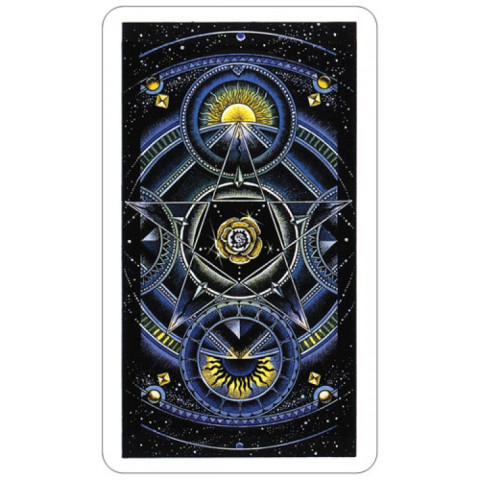 Karte Cosmic Tarot, zadnja stran