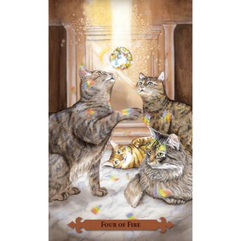 Karta Mystical Cats Tarot