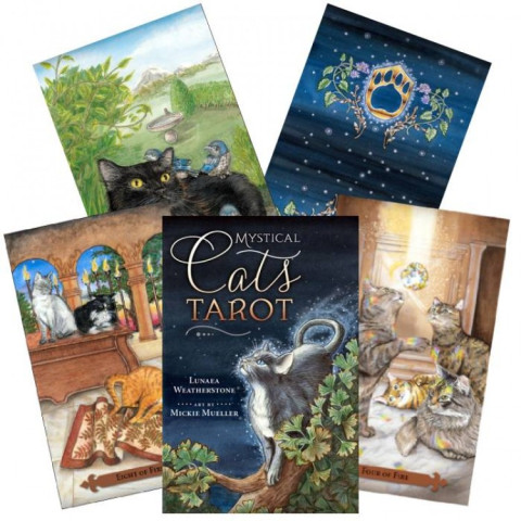 Karte Mystical cats tarot