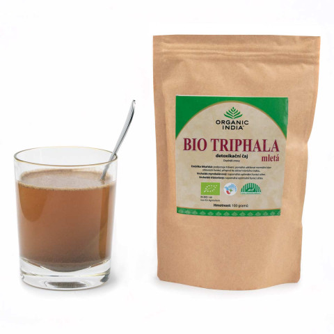 Triphala v prahu – ekološko prehransko dopolnilo, Organic India (100 g)