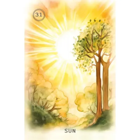 Karte Sweet Blossom Lenormand