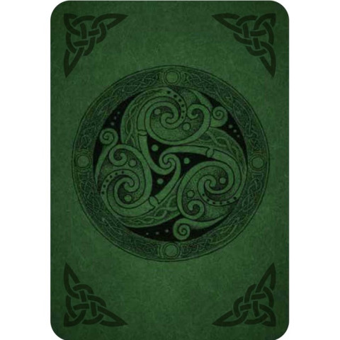 Orakeljske karte Celtic Spirit Oracle, zadnja stran