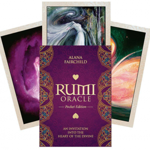 Orakeljske karte Rumi Oracle - žepna izdaja