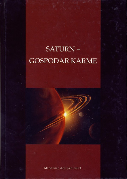 Saturn - gospodar karme, knjiga Mara Baara