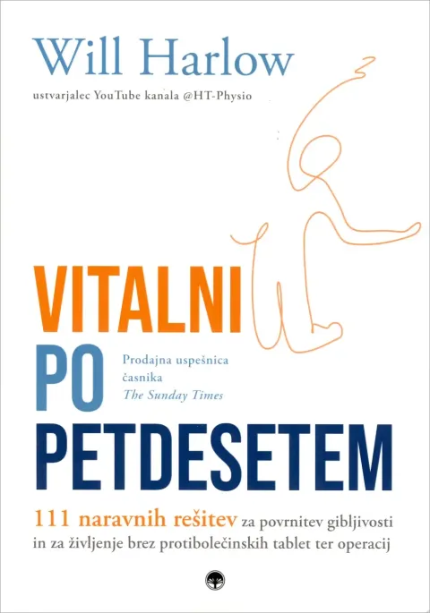 Naslovnica knjige Vitalni po petdesetem avtorja Willa Harlowa