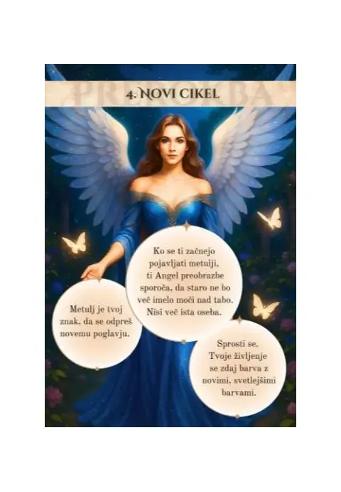 Angeli prerokbe - karte, Novi cikel
