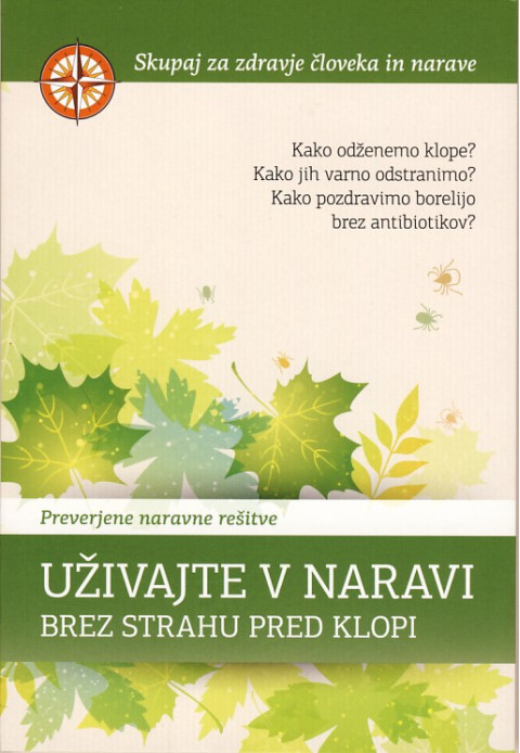 Uživajte v naravi brez strahu pred klopi