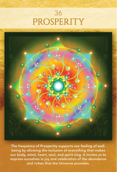 Karte Sacred Geometry Activations Oracle