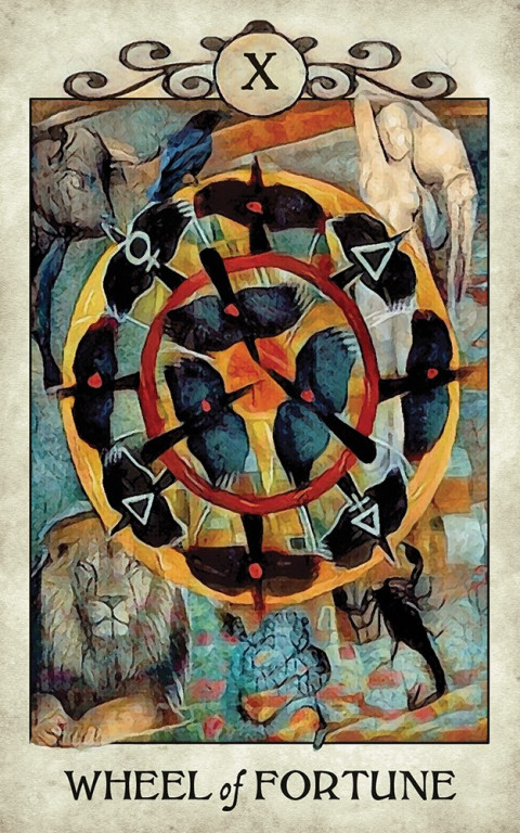Karte Crow tarot