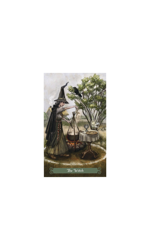 Karte The Green Witch Tarot
