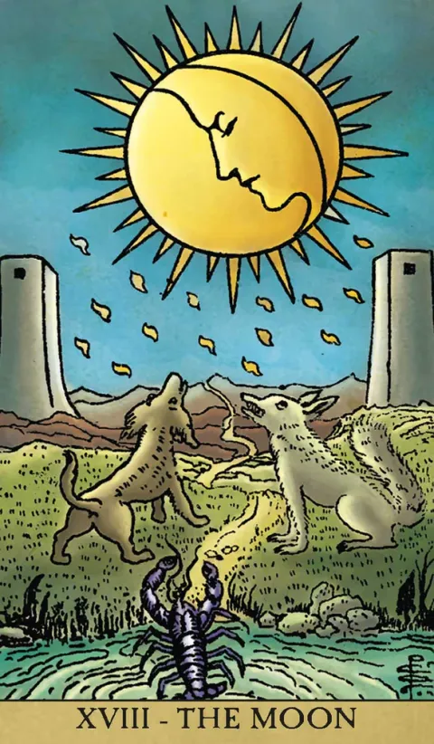 Karta Radiant Wise Spirit tarot