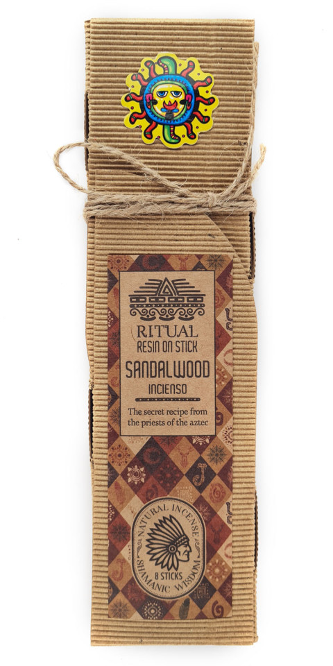 Kadilne palčke Ritual Resin on Stick – Sandalwood (sandalovina)
