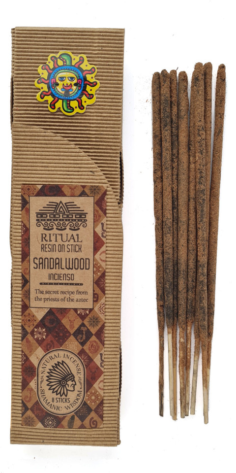 Kadilne palčke Ritual Resin on Stick – Sandalwood (sandalovina)
