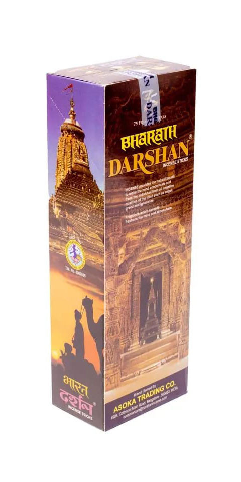 Dišeče palčke Bharath Darshan 15 g x 6 v škatli