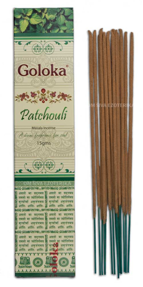 Dišeče palčke Goloka Patchouli - Pačuli