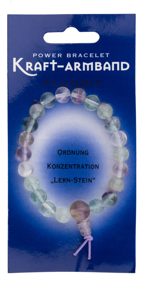 Energijska zapestnica moči Fluorit