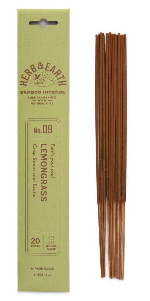 Japonske dišeče palčke Herb & Earth - Lemongrass - Limonska trava