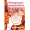 Priročnik Menopavzna ponastavitev avtorice dr. Mindy Pelz, ki uči naravnih metod za obvladovanje menopavze in povečanje življenjske energije.