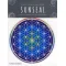 Nalepka za steklo Sunseal Flower of life mandala - Mandala roža življenja