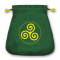 Celtic Triskel card pouch