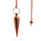 Dowsing Pivot pendulum, copper-plated brass