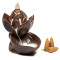 Lotus smoke fountain for &#039;backflow&#039; incense cones