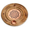 Round holder for incense sticks and cones - Lotus mandala