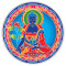 Nalepka za steklo Sunseal Medicine Buddha Mandala