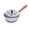 Metal incense censer with Stars with wooden handle